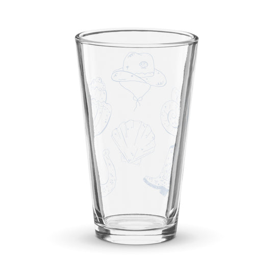 Salty Cowgirl Pint Glass