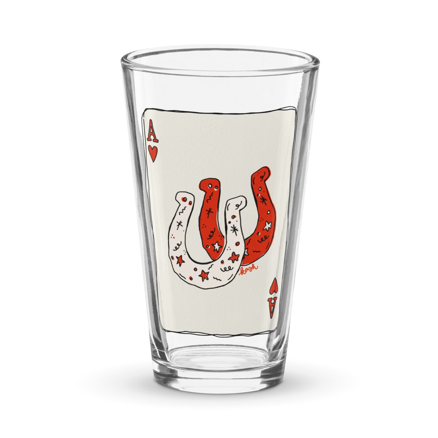 Lucky Ace Pint Glass