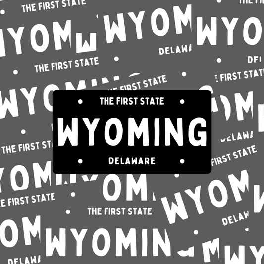 WYOMING Sticker