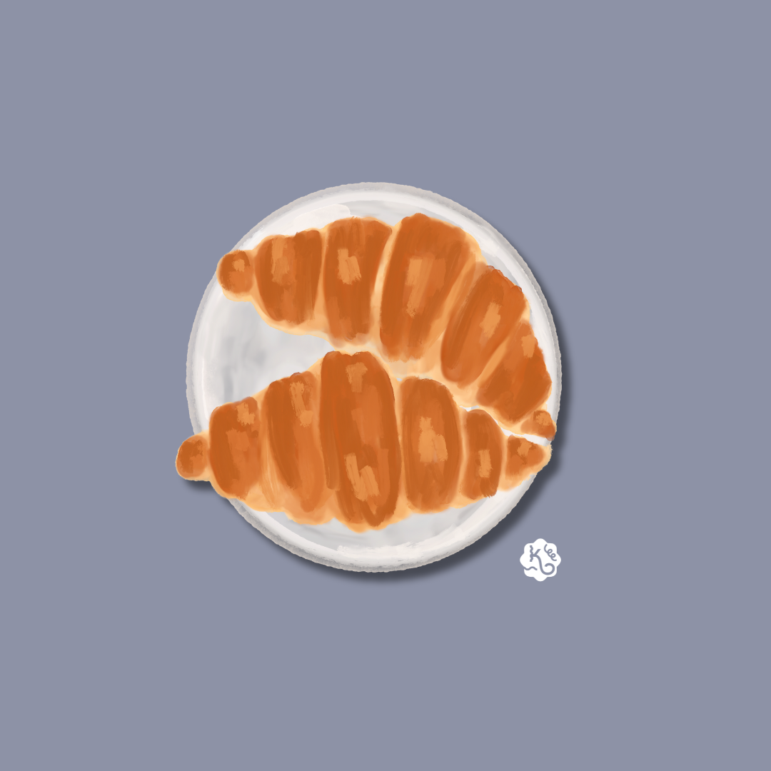 Croissant Sticker