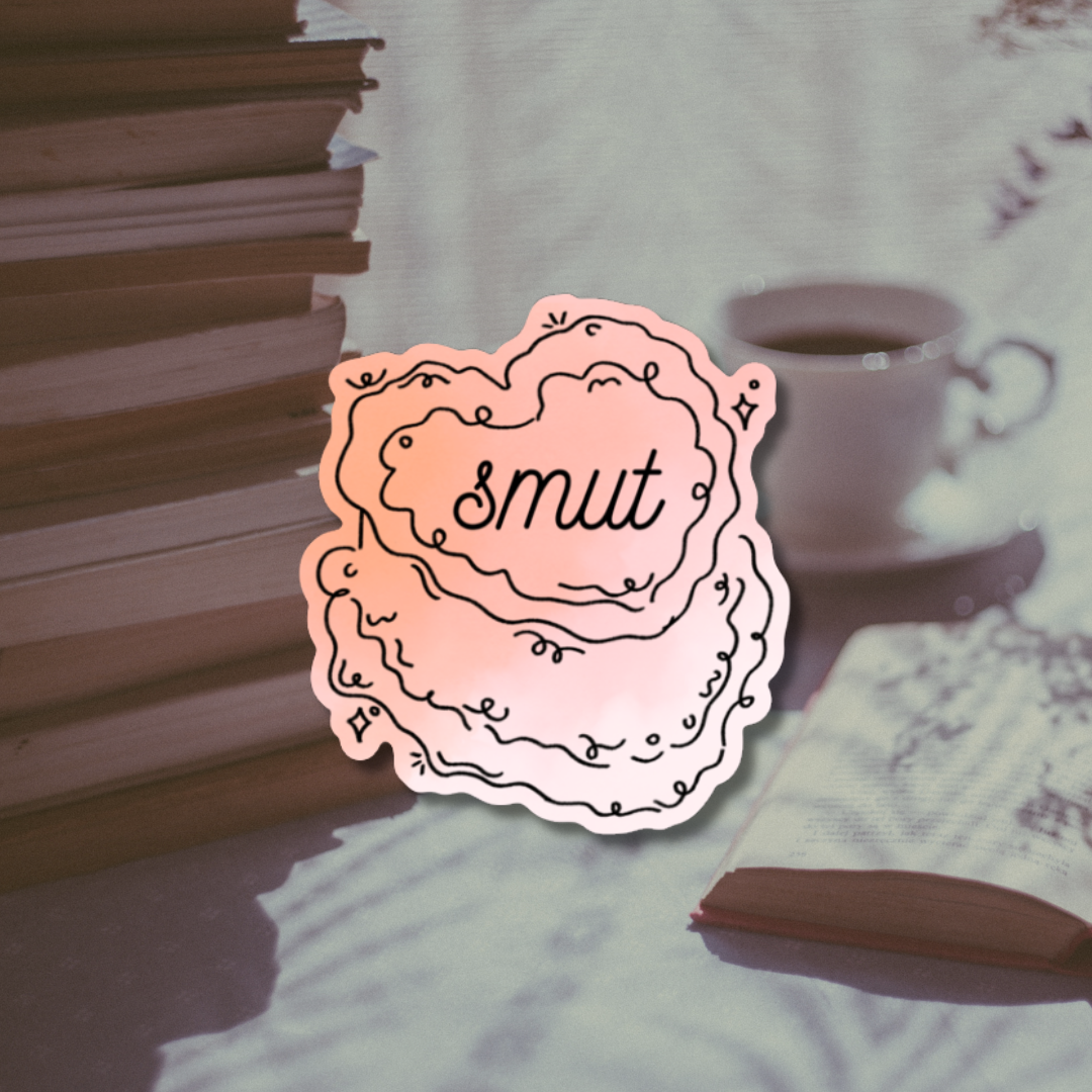 Smut Heart Cake Sticker