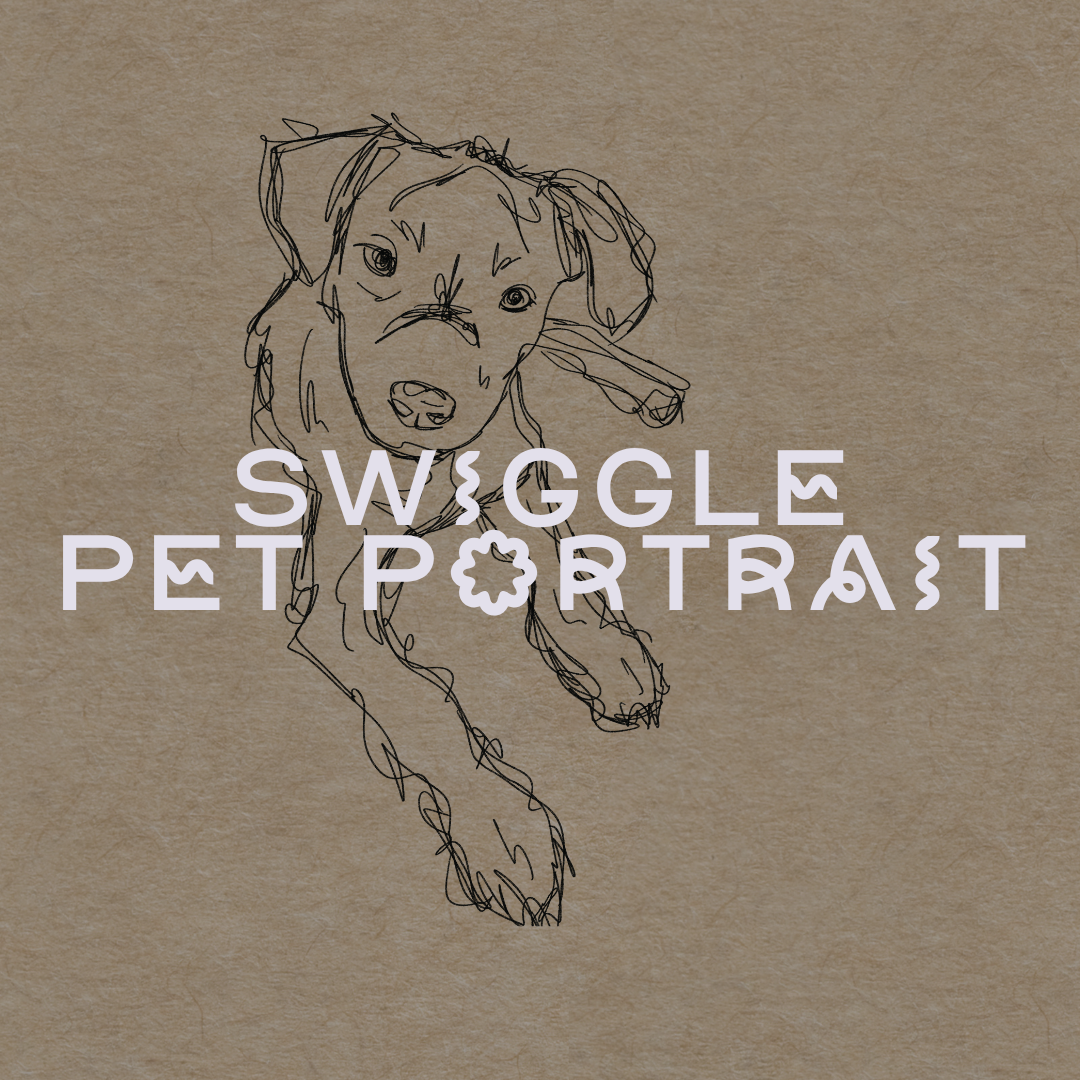 Custom Swiggle Pet Portrait