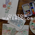 Custom Watercolor - Homes, Buildings, and Places