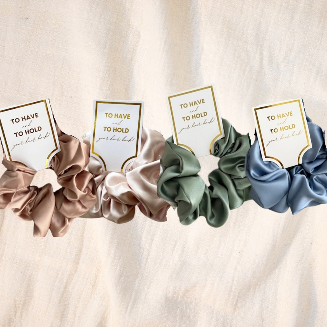 Silk Scrunchie (4 colors)