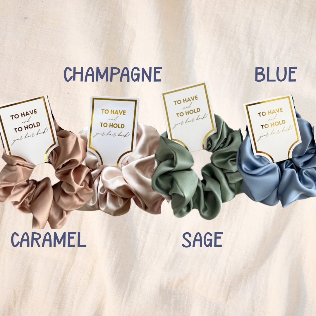 Silk Scrunchie (4 colors)