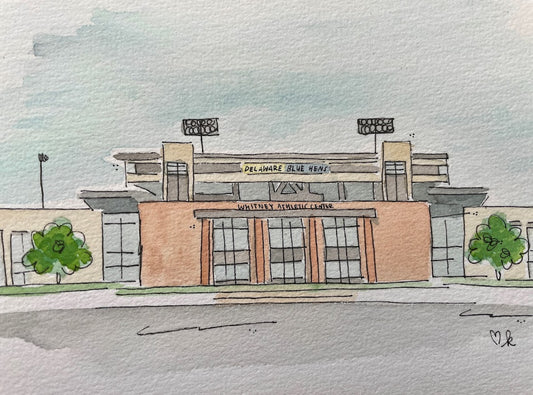 University of Delaware: Whitney Athletic Center Print