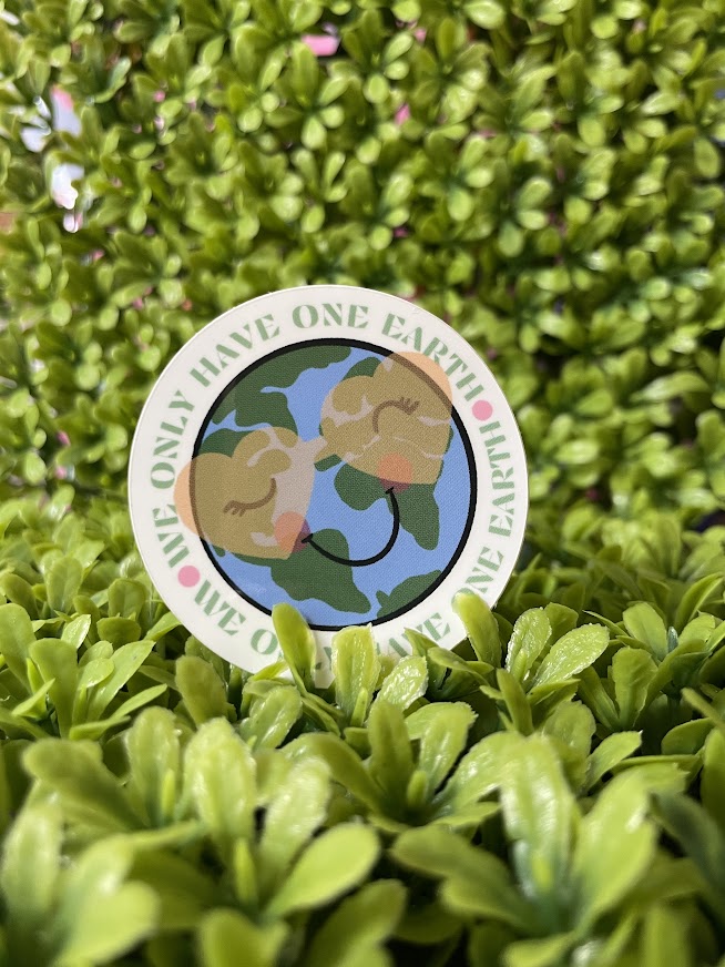 One Earth Sticker