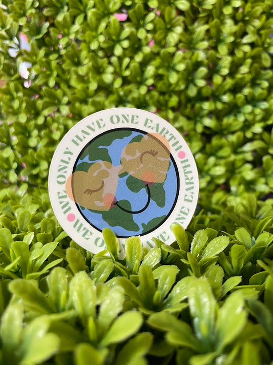 One Earth Sticker