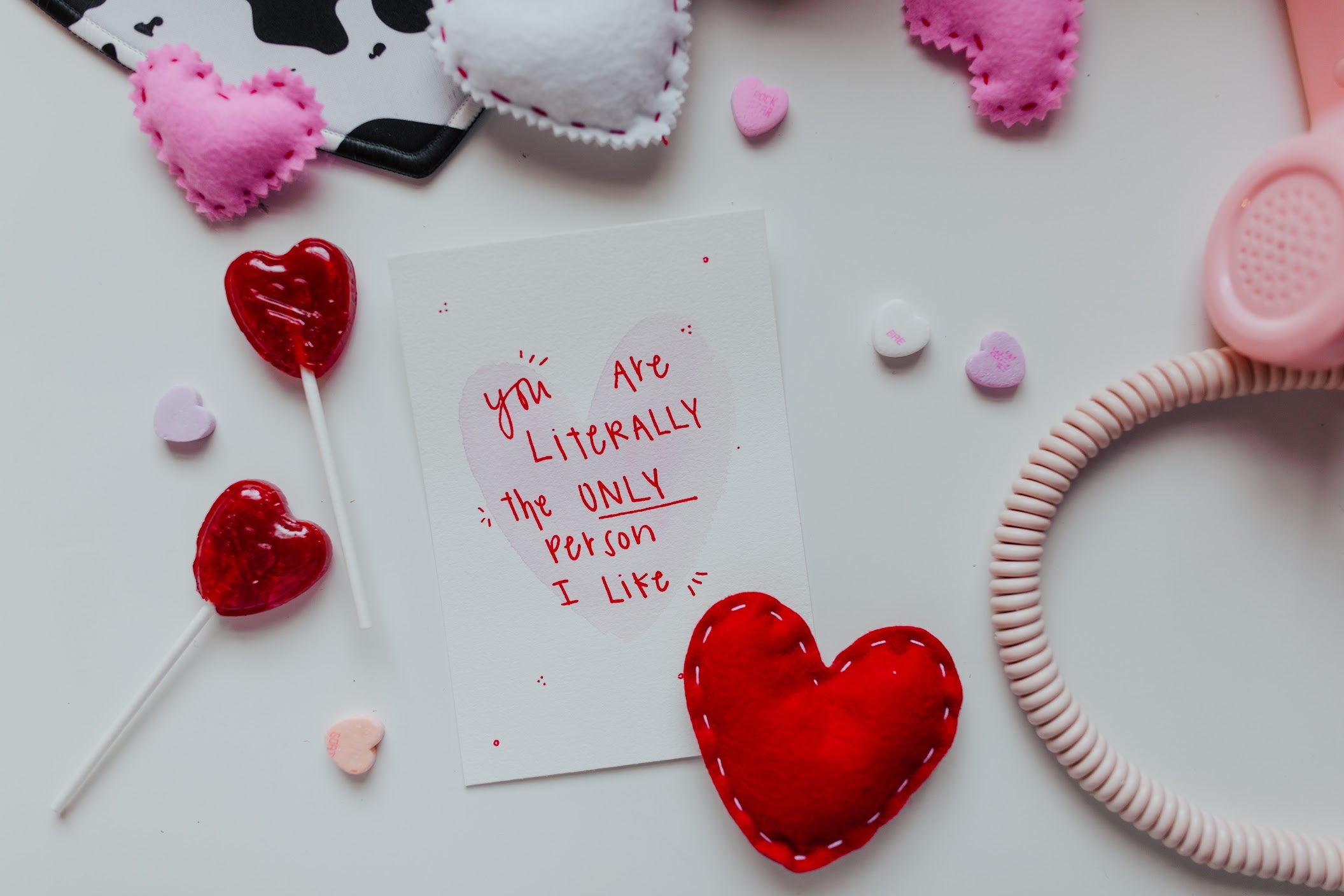 Hand Painted Literally the ONLY Person Card