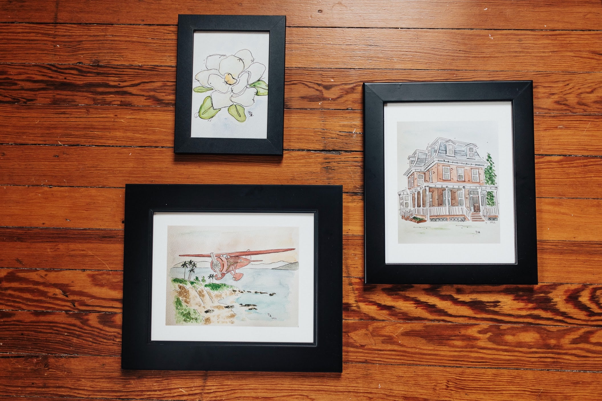 Flying Over the Islands Print